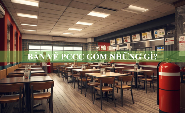 Bản vẽ phòng cháy chữa cháy gồm những gì? [Hồ sơ thiết kế kỹ thuật PCCC]